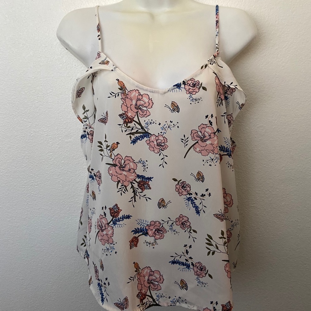 Abercrombie & Fitch Floral Tank/Blouse